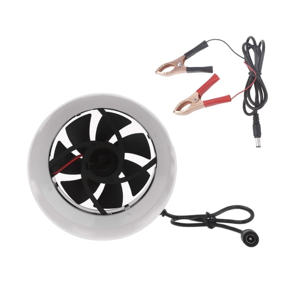 114mm Inline Duct Fan , HVAC Exhaust Ventilation Fan with Low Noise for Basements, Bathrooms, Kitchens