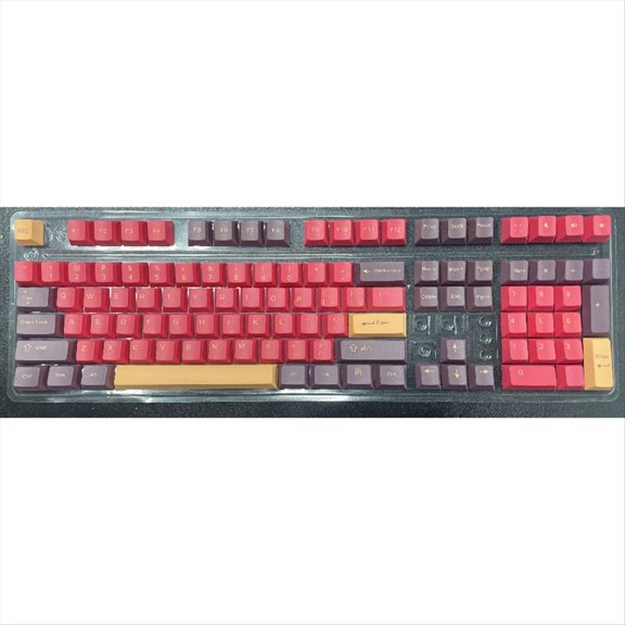 115-Key Pbt Sublimation Process Mechanical Keyboard Keycap with Key Puller for 61/87/104/108/Numeric Keyboard
