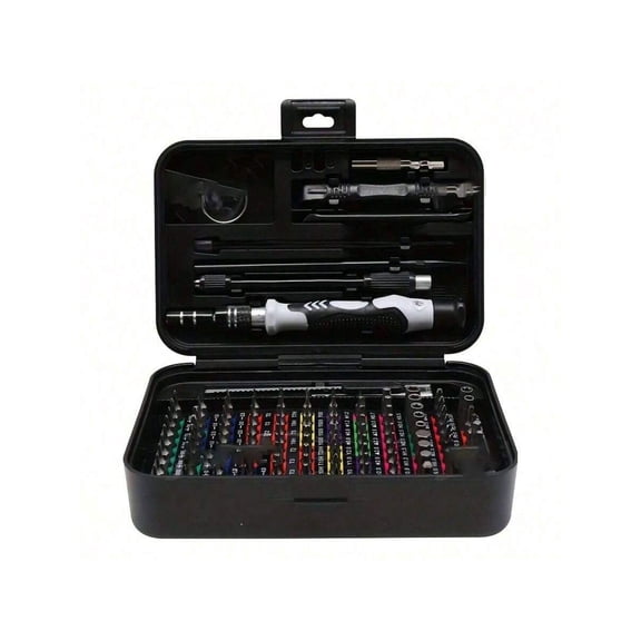115-Piece Precision Screwdriver Set Multicolor With Chrome Vanadium Steel