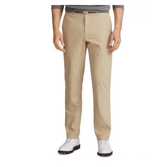$115 Polo Ralph Lauren Men’s, Tailored Stretch Twill Pants, Khaki, 34X32