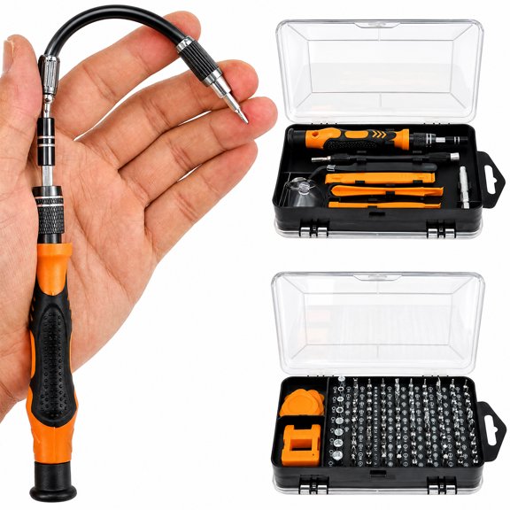 115 in 1 Precision Screwdriver Set,Magnetic Repair Tool Kit with 98 Assorted Bit for Phone Laptop Watch Game Console