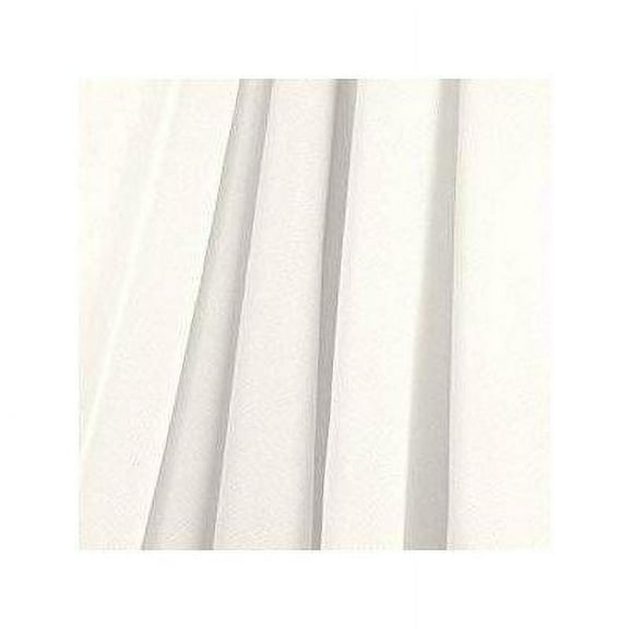 115 x 120 IVORY Chiffon Voile Curtians Drapes Panels for Event Decor - Backdrop Draping