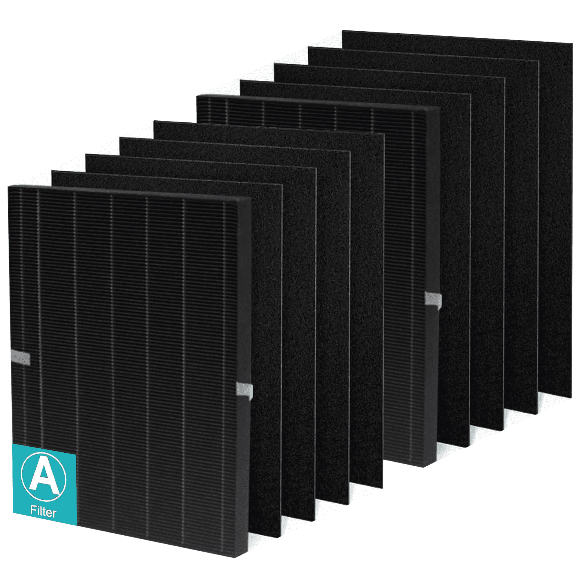 115115 HEPA Smoke Remover Replacement Filter A for Winix Plasmawave Air Purifier C535 5300 5300-2 6300 6300-2 P300 AM90 C909 9800,2 x True HEPA Size 21 Filters + 8 x Carbon Pre-Filters