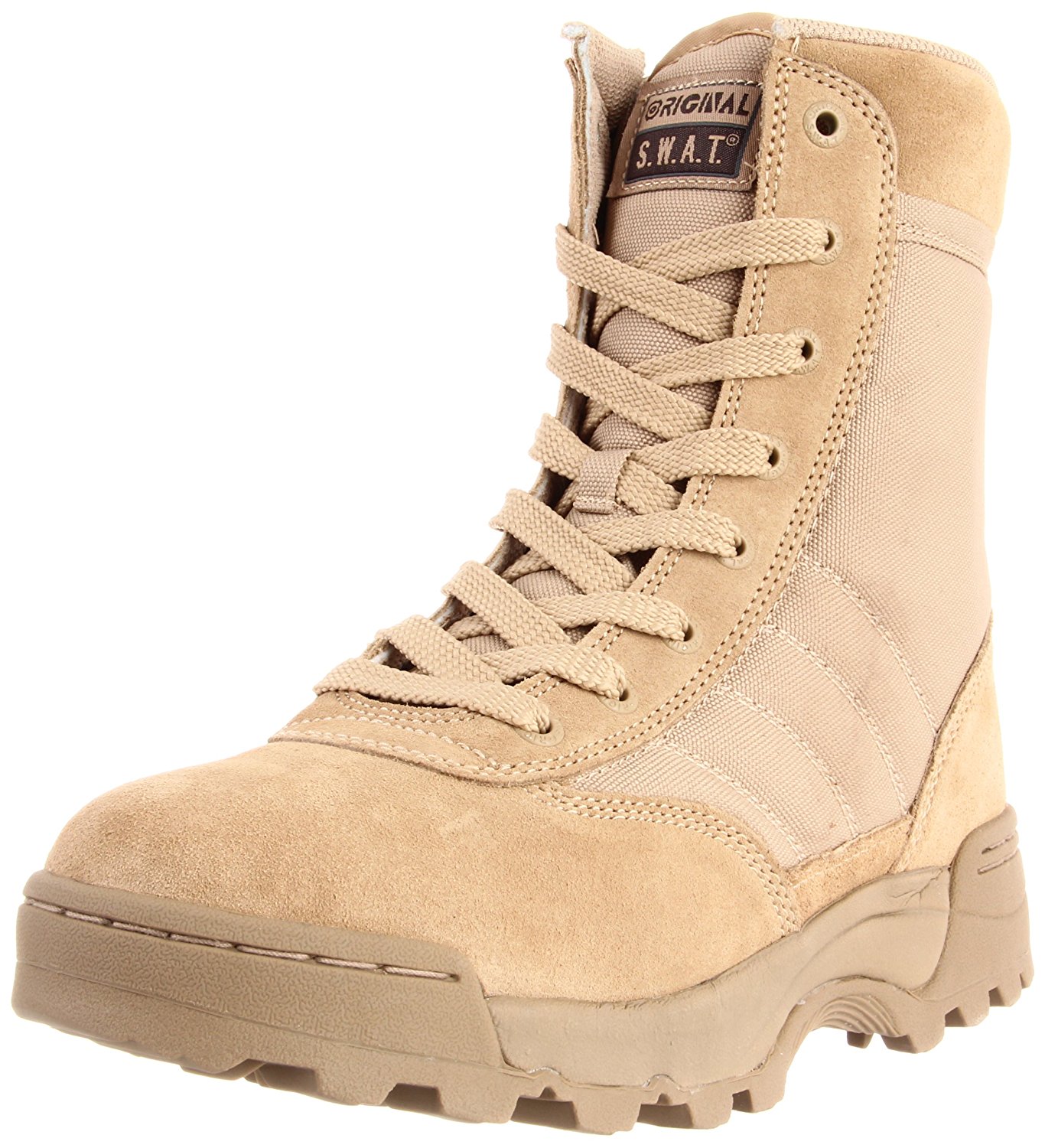 115202 Classic 9 Side-Zip Mens Tan Work Boot-12.0wide