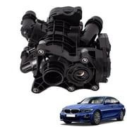 11538642560 Coolant Thermostat Housing Assembly Compatible with BMW X3 X4 X5 X6 Z4 2019-2025   Replaces 11538642560