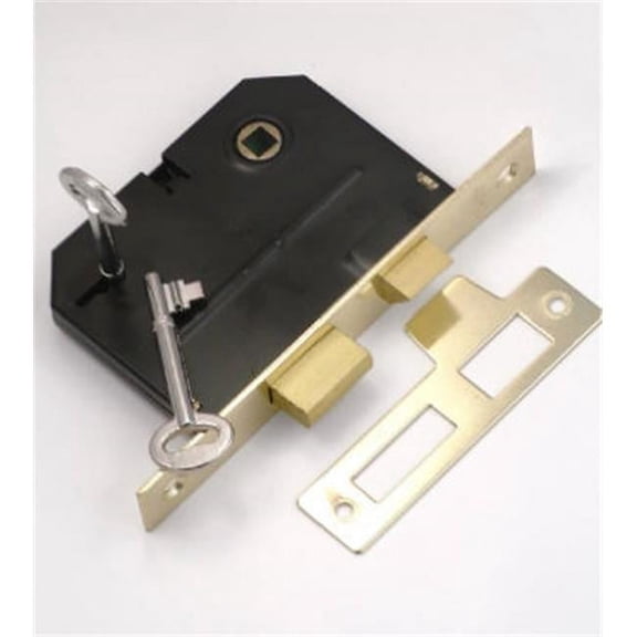 1155 Brass Bitkey Mortise Lock