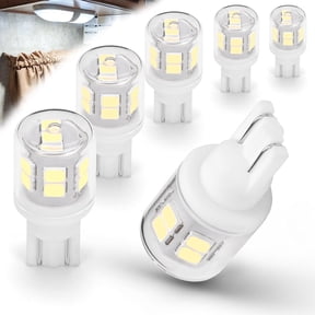T10 921 922 912 Led Bulbs, 12V RV Tralier Interior Ceiling Dome Light, Cool White 6000k, Replacement Boat Camper Trunk Lights, 5Pcs