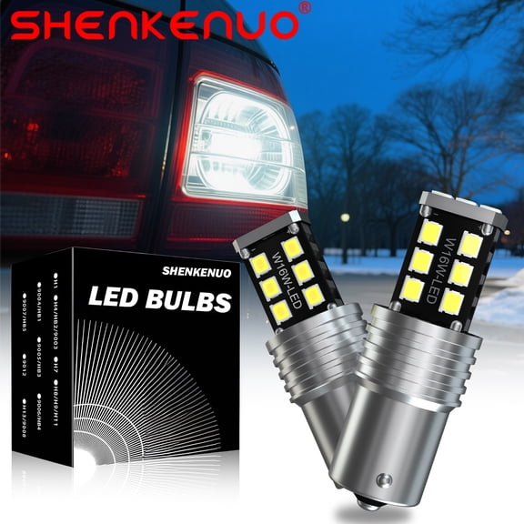1156 7506 LED Backup Reverse Light Bulbs 6000K Super Bright White Canbus
