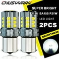 thumbnail image 1 of 1156 7506 P21W LED Backup Reverse Light Bulbs Kit Plug&Play Bright White Pack of 2, 1 of 11