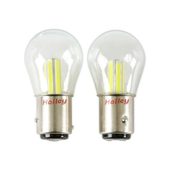 1157 5700K Modern LED Bulbs, White - 2 Piece