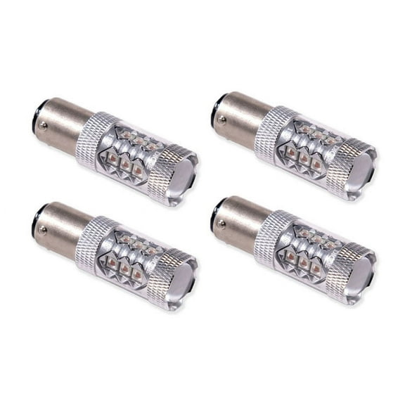 1157 LED Bulb XP80 LED Red Four Diode Dynamics DD0016Q