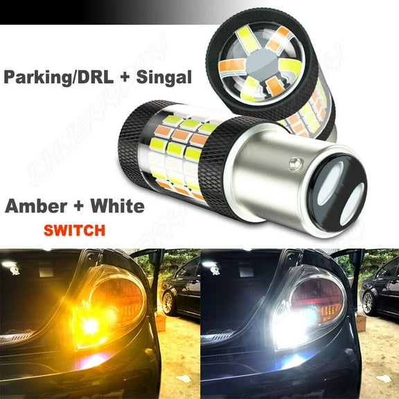1157 LED Bulbs Switchback LED Turn Signal Light Kit Plug&Play Set of 2