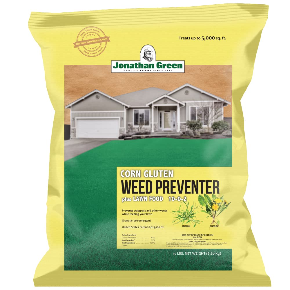 11591 Corn Gluten Lawn Fertilizer, 1002 Formula, 5,000Sq. Ft