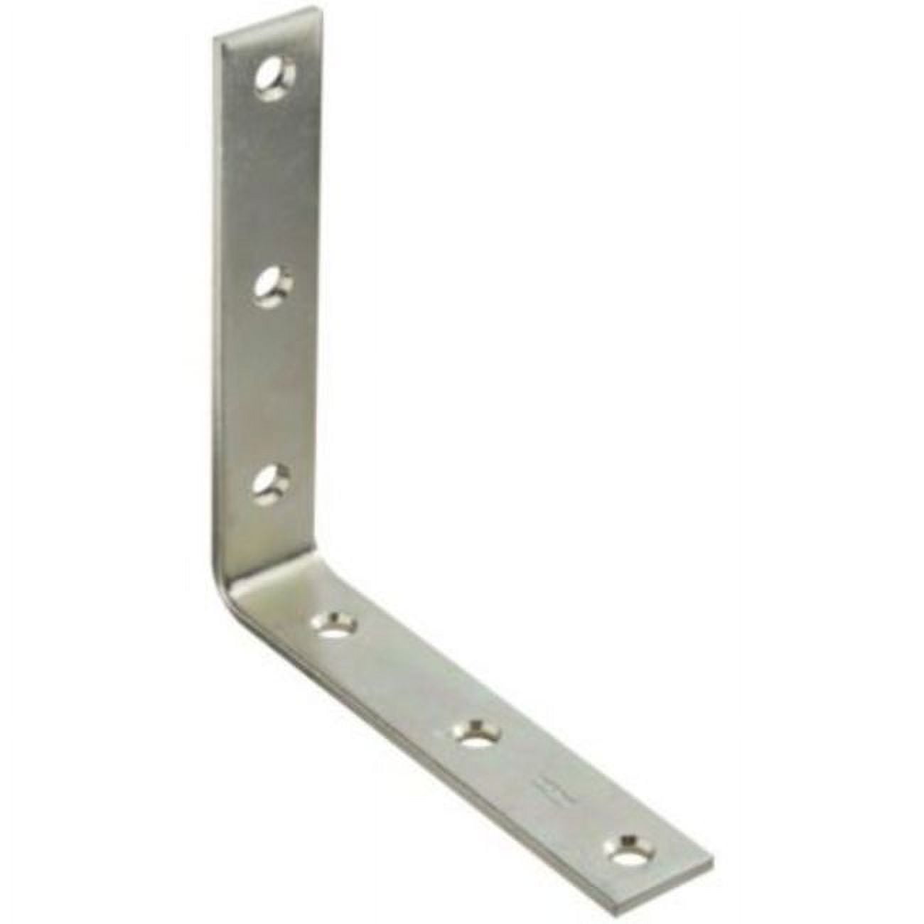 6-inch Zinc Plated Steel Corner Brace for Reinforcement