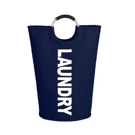 115L Large Capacity Laundry Basket, Foldable Laundry Hamper, Laundry Bag with Handle, Waterproof Canvas Clothes Hamper, Vertical Laundry Bin