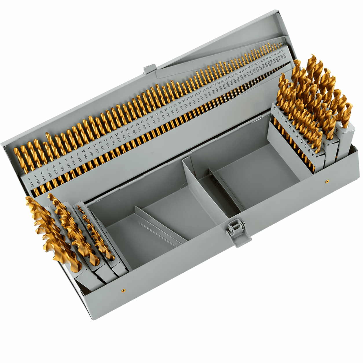 115PC TITANIUM DRILL BIT SET W/METAL CASE