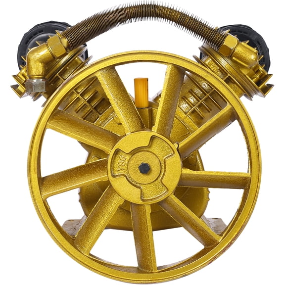 115PSI 5.5HP Cylinder Air Compressor Pump Head, 21CFM Air Compressor Pump with V-style Cylinder For Chemical Industry, Machinery