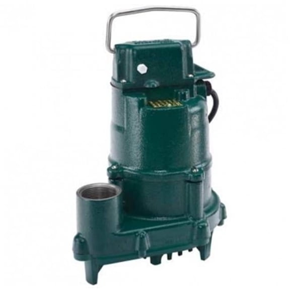 115V 0.5 HP Cast Iron High Head Effluent Pump with Non-Automatic