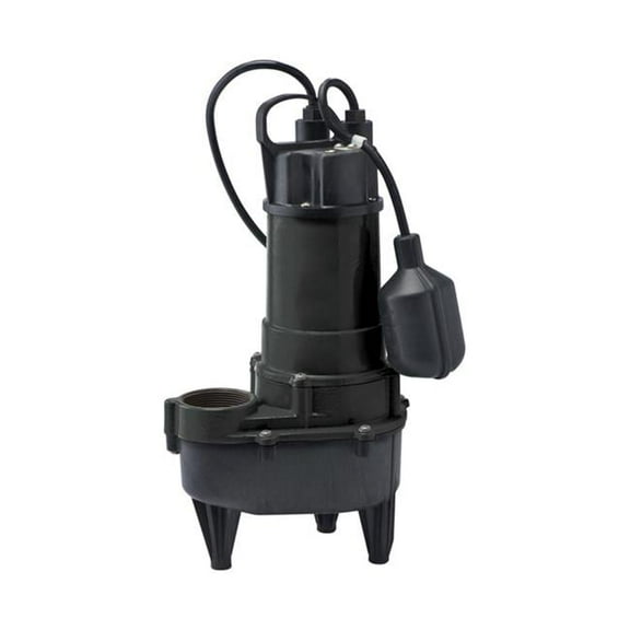 115V 115V Cast Iron Sewage Pump, Assorted