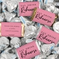 thumbnail image 1 of 124 Pcs Rehearsal Dinner Wedding Candy Favors Hershey's Miniatures & Kisses by Just Candy (1.52 lbs) - Carnation, 1 of 5