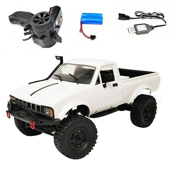 116 Scale Remote Control Car | High Performance 4WD RC Crawler Truck for Off Road Adventure for Kids and Adults