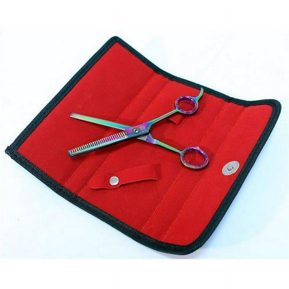11679 Professional Hair Cutting Multi Color Razor Edge Thinning Scissors- 6.5 in.