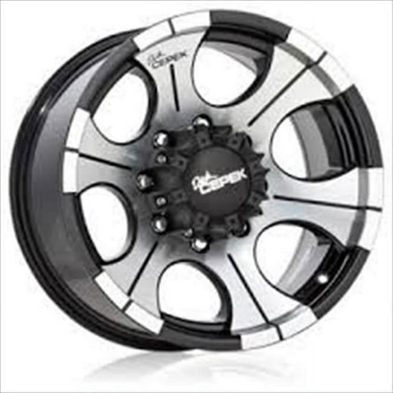 1168431 DC-2 Black 16 x 8, Bolt Circle - 5 x 127