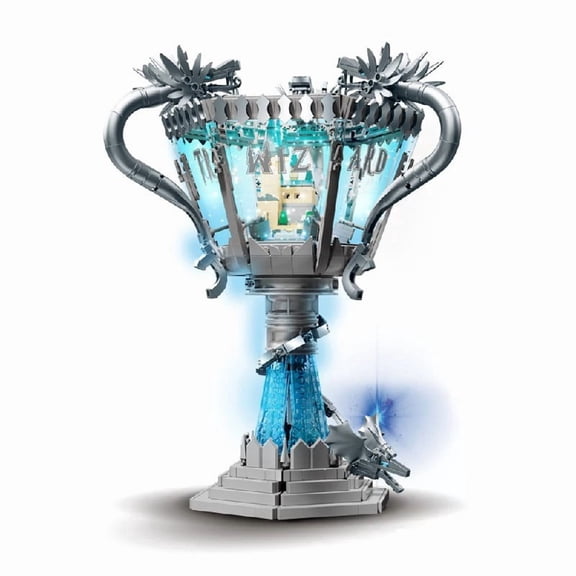 1169PCS Goblet of Fire Building Blocks Magic Movie Triwizard Tournament Trophy CollectionModel DIY Assembly Model Kit Toys Gift