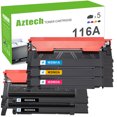thumbnail image 1 of 116A Toner Cartridges With Chip Compatible for HP 116A W2060A Color LaserJet MFP 179Fnw 178nw 179fwg 178nwg 150a 150nw 150 Series Printer Ink (Black Cyan Magenta Yellow 5-Pack), 1 of 11