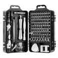 thumbnail image 1 of 117 in 1 Precision Screwdriver Set Professional Electronics Repair Tool Kit with 98 Bits Magnetic Driver , pry, Spudgers for Tablet, MacBook, PC, iPhone, Xbox,PS4, 5, Nintendo Switch Game Console iMac, 1 of 9