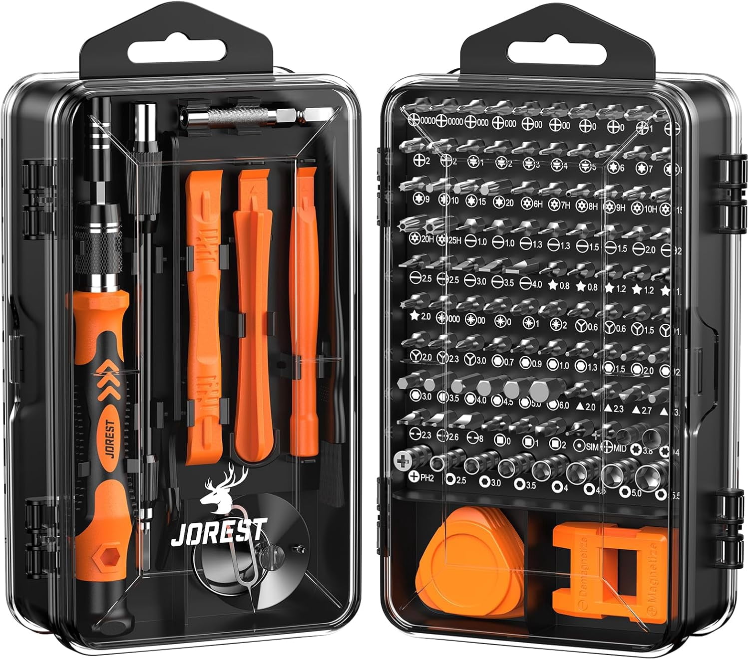117 in 1 Precision Screwdriver Set, Tool Gifts for Men, Mini Repair Tool Kit with Torx Triwing Bits, Repair for Computer, Macbook, Laptop, PC, RC, PS5, iphone, Electronics, XBOX, Glasses