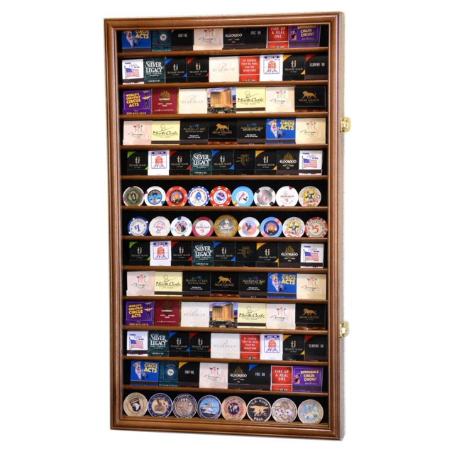 117 Matches Matchbook Display Case