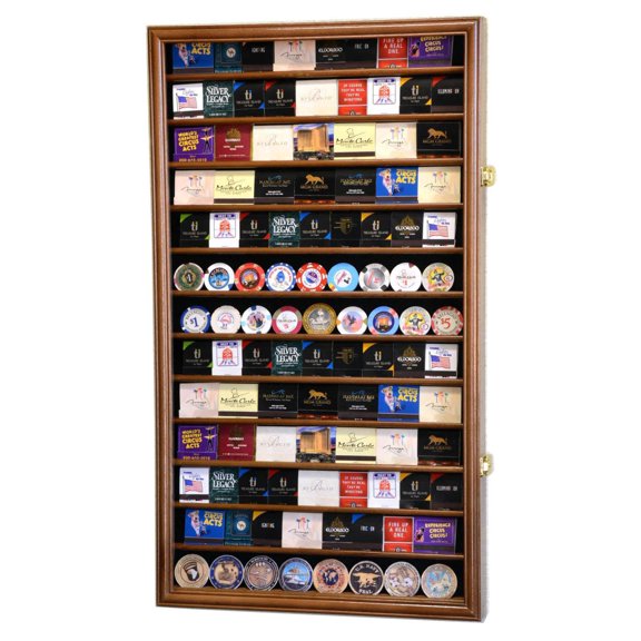 117 Matches Matchbook Display Case Cabinet