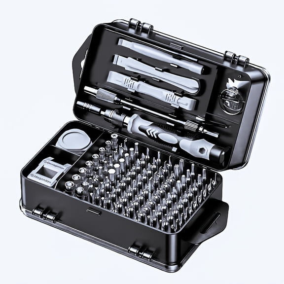 117‑in‑1 Small Precision Magnetic Screwdriver Set with Torx Triwing Bits for Electronics PC Laptop Glasses Tablet iPhone MacBook Repair