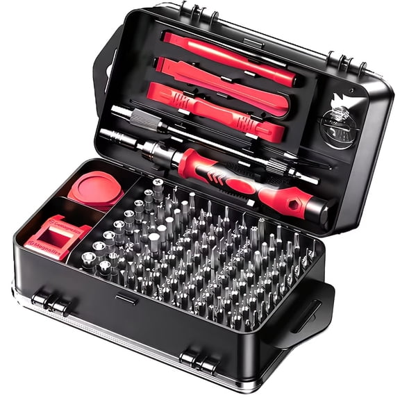 117‑in‑1 Small Precision Magnetic Screwdriver Set with Torx Triwing Bits for Electronics PC Laptop Glasses Tablet iPhone MacBook Repair