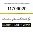 thumbnail image 1 of 11709020 - BRAKE LINING KIT fits VOLVO !!!FREE SHIPPING!!!, 1 of 1