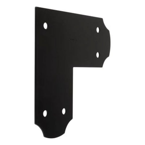 1178BC 5" x 11-1/4" x 11-1/4" Hartley L-Strap - Black