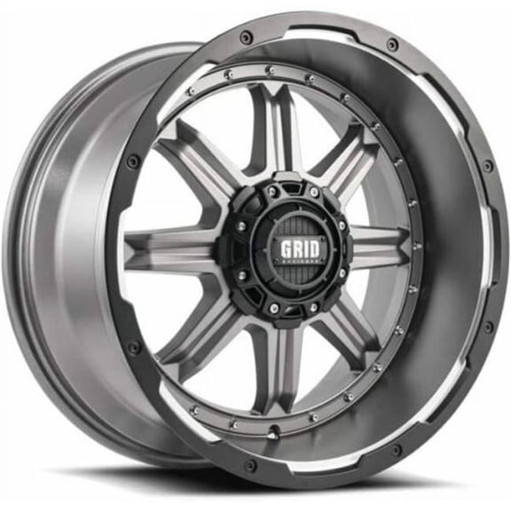 117955A151 17 x 9 in. 5 x 150 Bolt Pattern ET 15 110.3 CB Wheel, Matte Anthracite