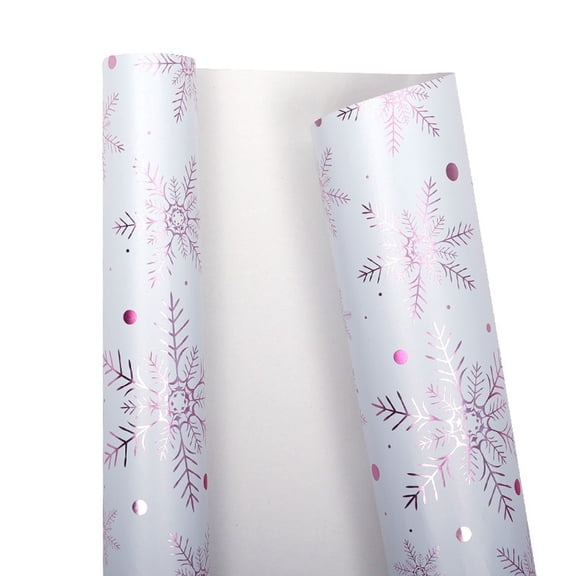 118.1" X 16.9" Gift Wrapping Paper Roll, Shiny Glitter Christmas Wrapping Paper Roll for Wedding, Birthday, Christmas, Party Gift Box Decoration, Durable Wrapping Paper with Metallic Foil Shine