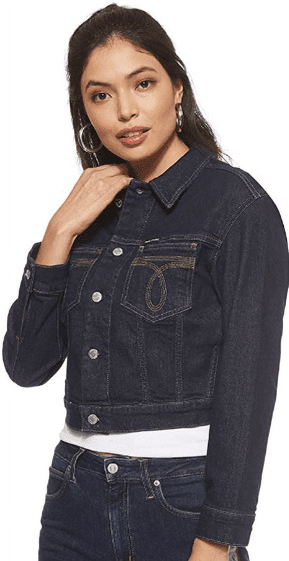 Calvin Klein Cropped 90s Denim Jacket - Women's Jackets | Nencini Sport