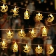 thumbnail image 1 of 118 Inch Star Moon Castle String Light Battery Powered String Light with 20 LEDs Fairy Lights for Patio Garden,Wedding, Party, Home Decoration, 1 of 8