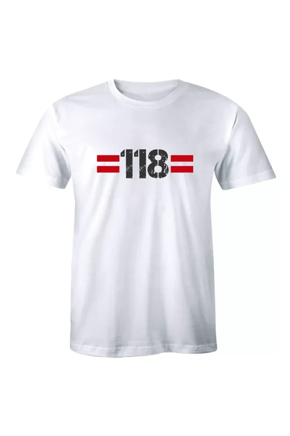 118 T-Shirt Funny Geeky Pro T-shirt Fancy Dress Marathon Costume