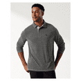 thumbnail image 1 of $118 Tommy Bahama Big and Tall Paradiso Cove Long-Sleeve Polo Coal 3XLT, 1 of 2
