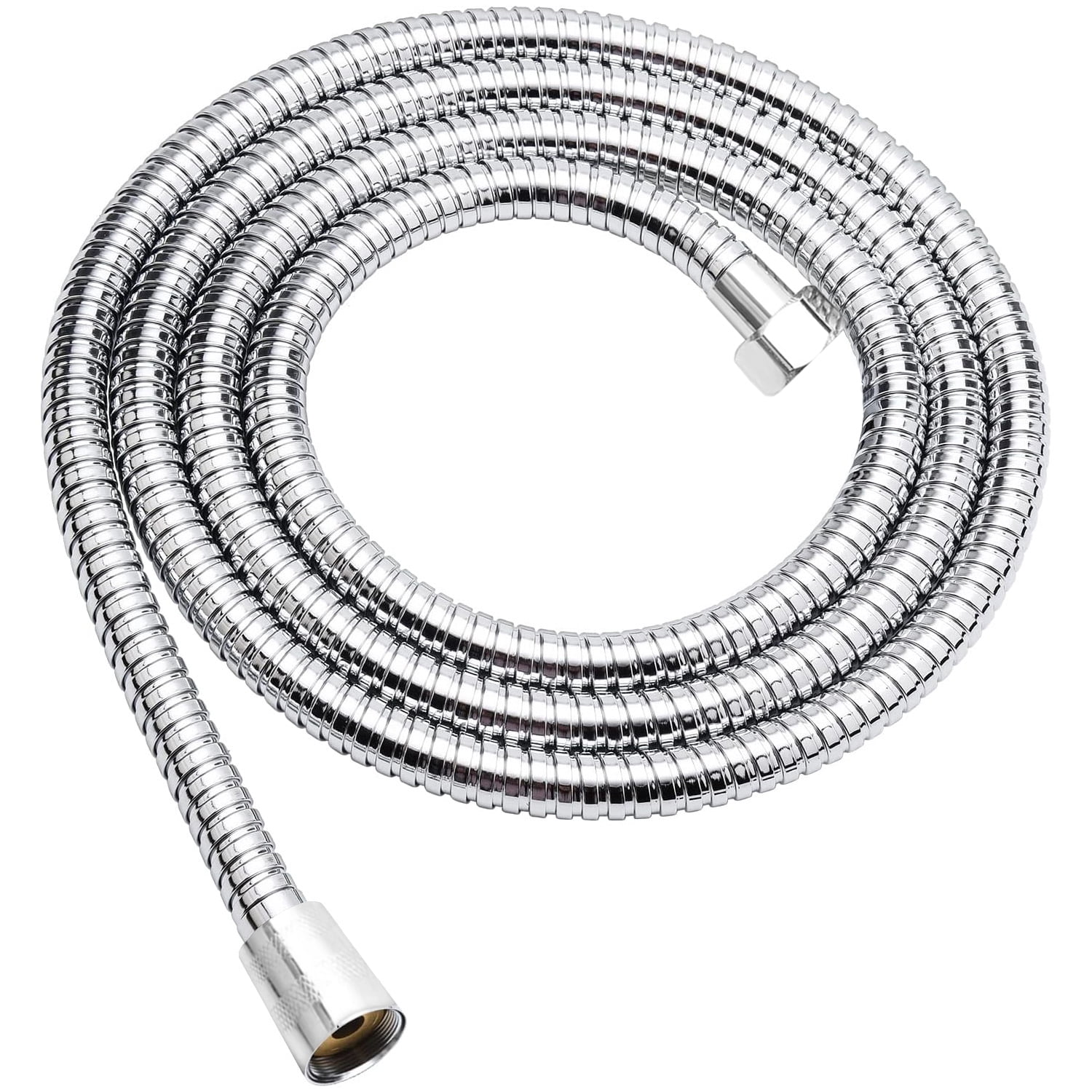 118inch Metal Shower Hose, Stainless Steel, Chrome