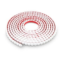 118" x 0.39" Peel and Stick Unfinished Beaded Trim - Easy to Paint, Flexible DIY Craft Molding for Mirror Frame, Backsplash, Wall, Door, Cabinet, Dresser, Shelf