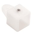 thumbnail image 1 of 11834 Square Tube Bimini Boat Top Hardware White, External Eye End, 1 of 1