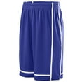 thumbnail image 1 of 1185A Adults Winning Streak Game Short - Purple & White, Medium, 1 of 1
