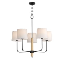 11865OFNWD Maxim Lighting Bozeman - 5 Light Chandelier-27.25 Inches Tall and 28.75 Inches Wide