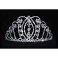 thumbnail image 1 of #11869 Small Intersecting Scroll Tiara, 1 of 2