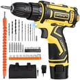 thumbnail image 1 of UNTIMATY 12V Cordless Drill Set, Power Drill with Battery and Charger, 23+2 Clutch Settings, 3/8" Keyless Chuck,LED Light for Home Repair and DIY Projects, 1 of 8